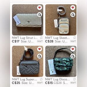 ***Shallow_bay*** NWT Lot of 4 Lug items